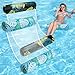 Tavaleu Pool Floats Adult 2 Pack Inflatable Pool Floats Rafts 4in1 Floats for Swimming Pool Thick PVC Pool Float Lounger Water Hammock - Image 3