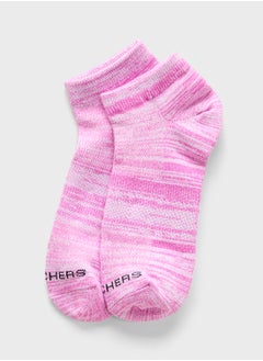 SKECHERS 5 Pack Non Terry No Show Socks  - Image 2