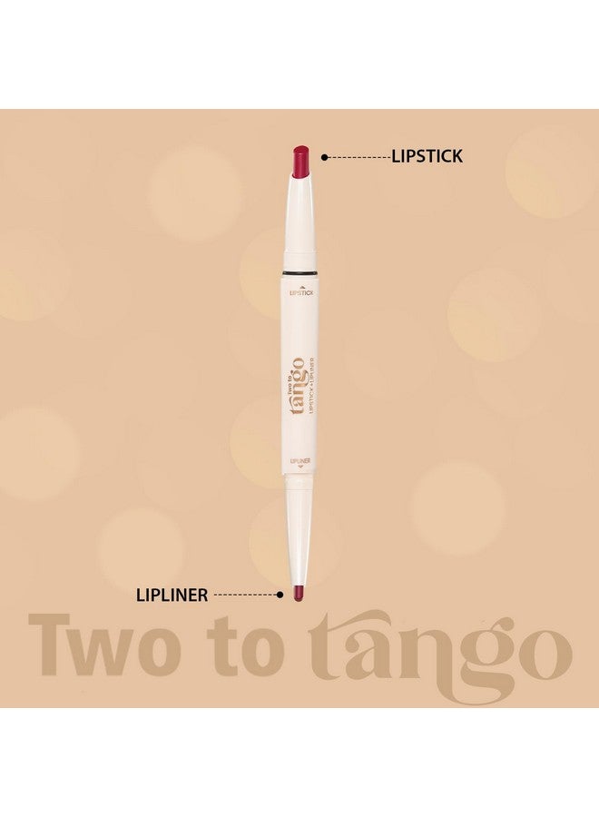 Glam 21 Glam21 Two To Tango Lip Liner + Lipstick Duo |Non-Transfer |Long Stay | Creamy Matte Finish| Super-Glide Formula | Non-Drying |For Sensational Lip Look, Cocoa Kiss-11 - Image 3