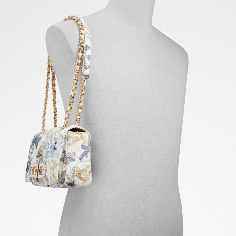ALDO Nanali Printed Crossbody Bag With Chain Strap - Image 5
