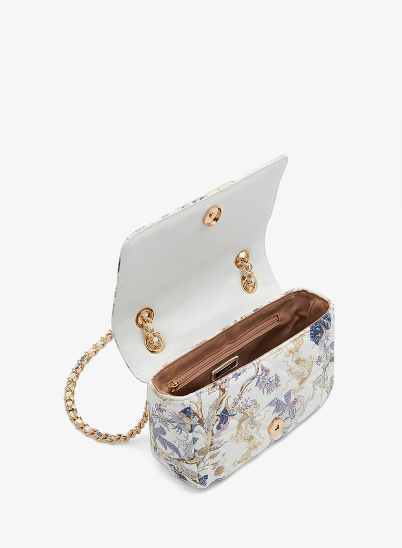 ALDO Nanali Printed Crossbody Bag With Chain Strap - Image 3