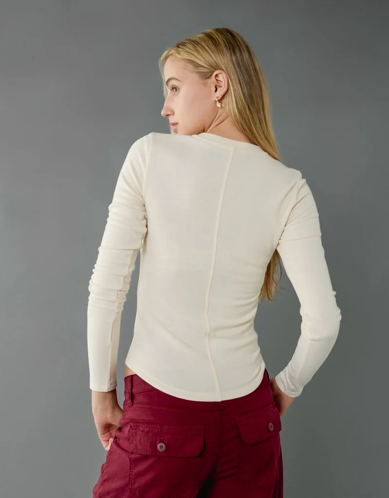 امريكان ايجل تي-شيرت هِنلي بأكمام طويلة