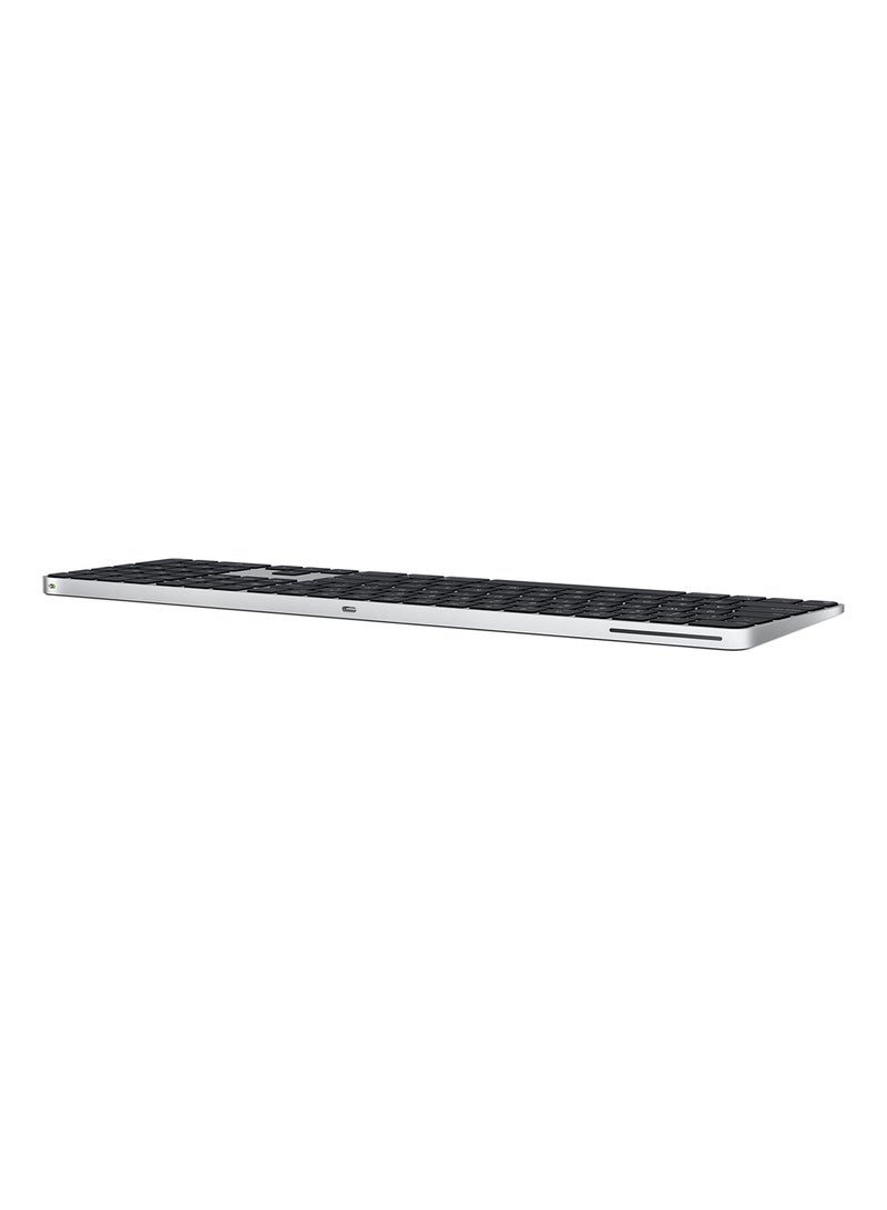 ابل  لوحة مفاتيح سحرية مع معرف اللمس ولوحة مفاتيح رقمية لطرازات ماك مع شريحة أبل (USB-C) - أسود إنجليزي دولي (2024) - مخزون رسمي - Image 3