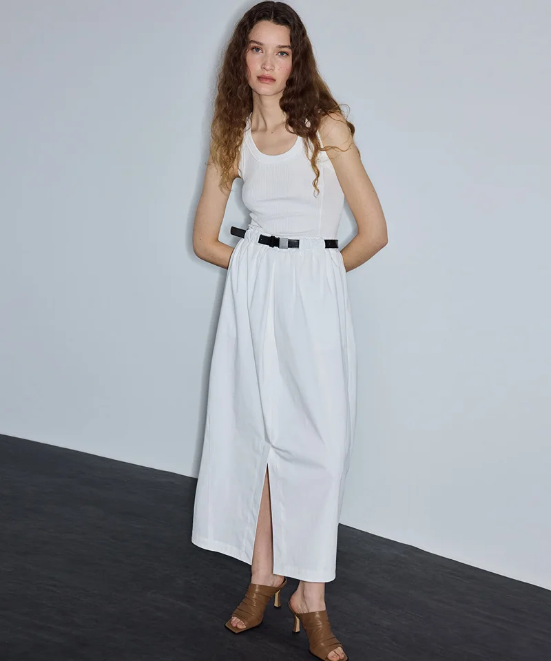 ايبيكيول Mixed-Media Belted Dress