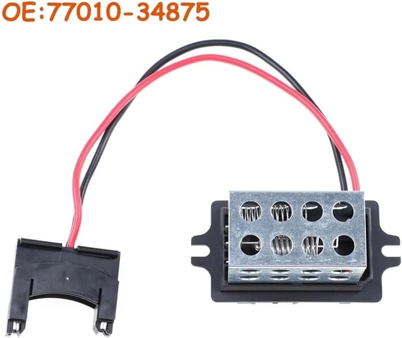 Yurefax Blower Fan Motor Heater Resistor for Renault - Image 2