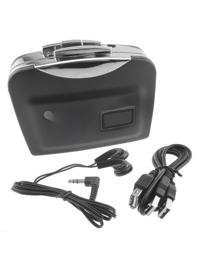 High Fidelity USB Tape Converter Tape To MP3 Cassette Player Portable Stereo Direct Plug USB Flash Disk-Memory Capacity:None  - Image 1