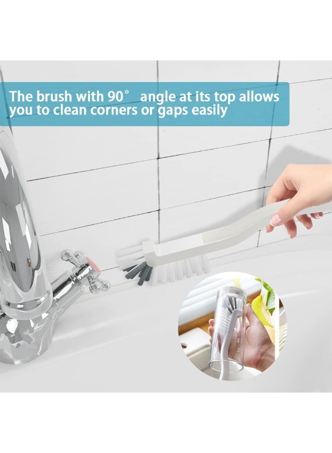 بيتلا 6-Piece Cleaning Brush Set, فرش تنظيف بشعيرات نايلون، فرشاة فرك متعددة الزوايا لحوض المطبخ والأواني والبلاط والشقوق والحمام والمنزل - Image 4