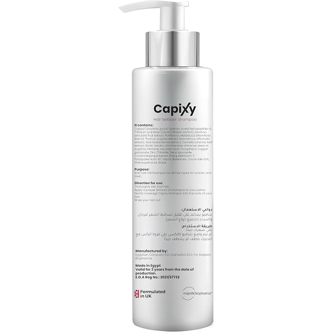Capixy Hair Fertlizer Shampoo 250 Ml - Image 2