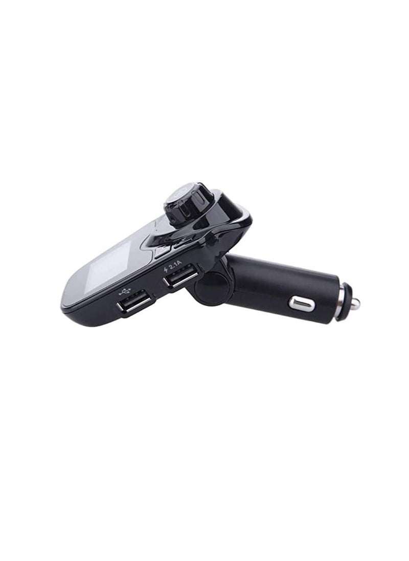 Generic - FM Transmitter, T11 Bluetooth FM Transmitter, Hands-free Calling, USB Car Charger, Car MP3 Player Kit With Multi Music Play Modes, 1.44 Inch Screen Display - Image 1