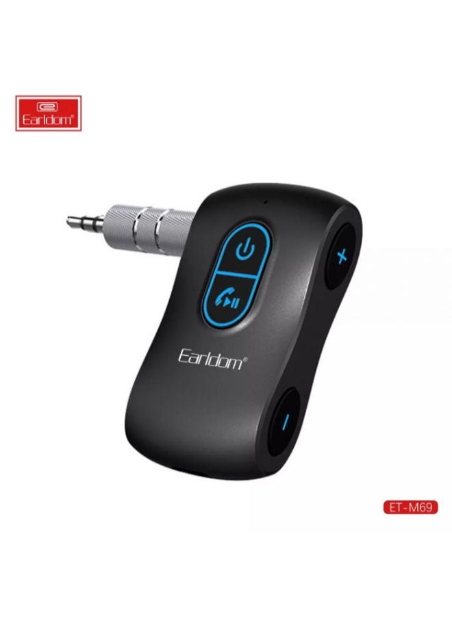 Earldom BLUETOOTH AUDIO RECEIVER EARLDOM ET-M69, 3.5MM, MICRO SD - Image 1