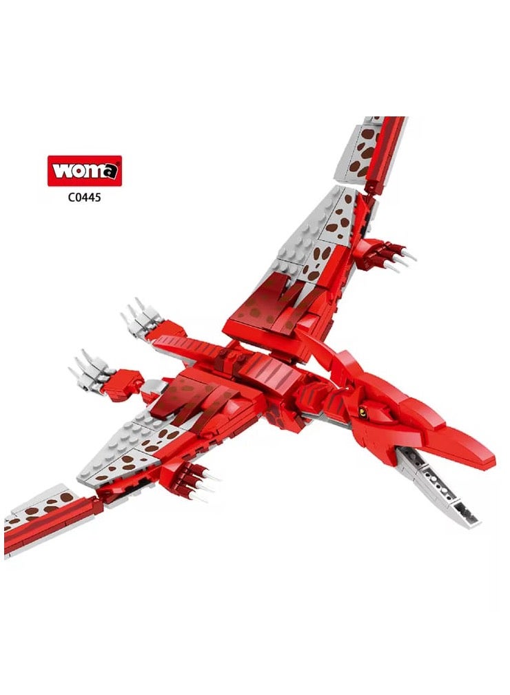 ووما مجموعة مكعبات شكل ديناصورات  مكعبات بناء تركيب بناء مجموعة مكعبات بناء  لعبة مكعبات بناء مكعبات أطفال، تركيب، أولاد، مكعبات ، ألعاب بنات   ، لعبة ألعاب بناء  لعبة تركيب، تركيبات مكعبات اولاد مكعبات بناء  مكعبات اطفال كبيره مكعبات بناء مكعبات شخصيات مكعبات حيوانات - Image 1