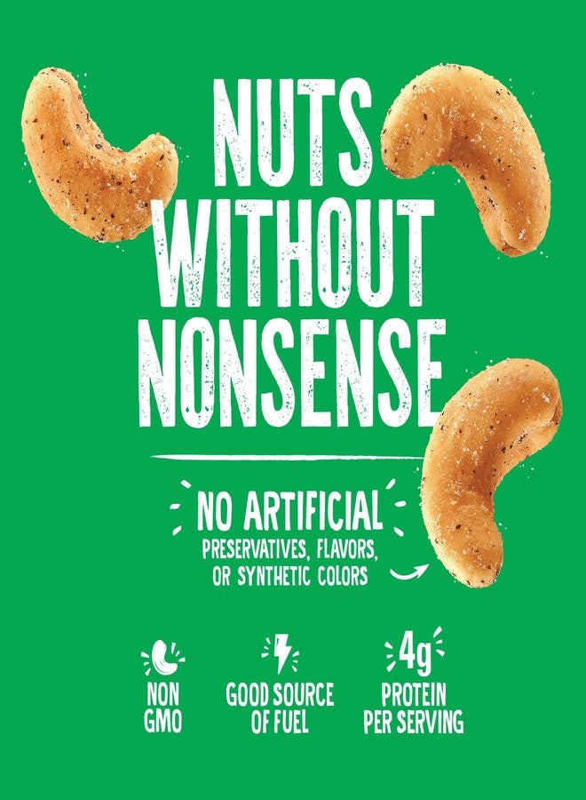 Emerald Nuts Salt and Pepper Seasoned Cashews (1-Pack) | 5 Oz Resealable Bag | Kosher Certified, Non-GMO, Contains No Artificial Preservatives, Flavors or Synthetic Colors - Image 4