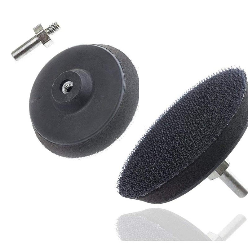 DIY Crafts Diy Crafts 11670 10672 3 Inch Felt Buff Polishing Pad, Microfibre Towel M10 Thread Drill Adapter and Scratch Remover, Multicolor, Pack of 10  - Image 3