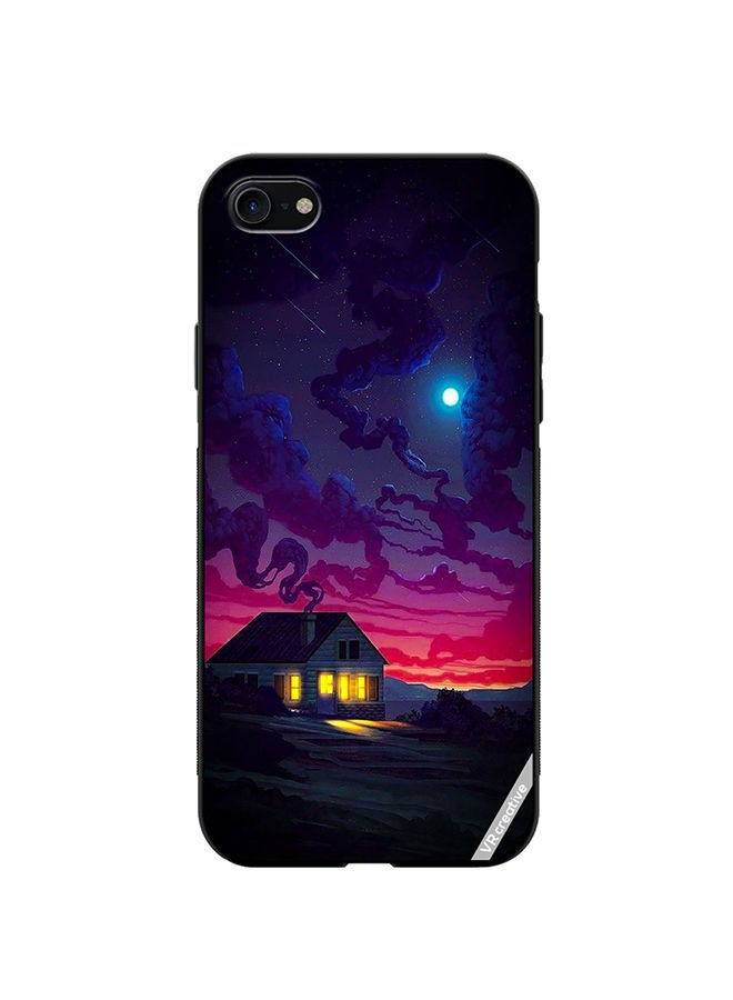VR CREATIVE Protective Case Cover For Apple iPhone SE (2022) House Design Multicolour - Image 1
