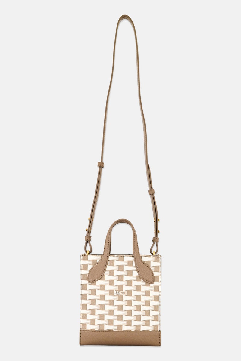 BALLY Women Brand Logo Mini Cross Body Bag, Multicolor  - Image 3