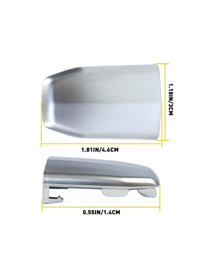 Exterior Front Outside Door Handle Lock Cylinder Cover for Cadillac Escalade 2015-2020 - Image 3