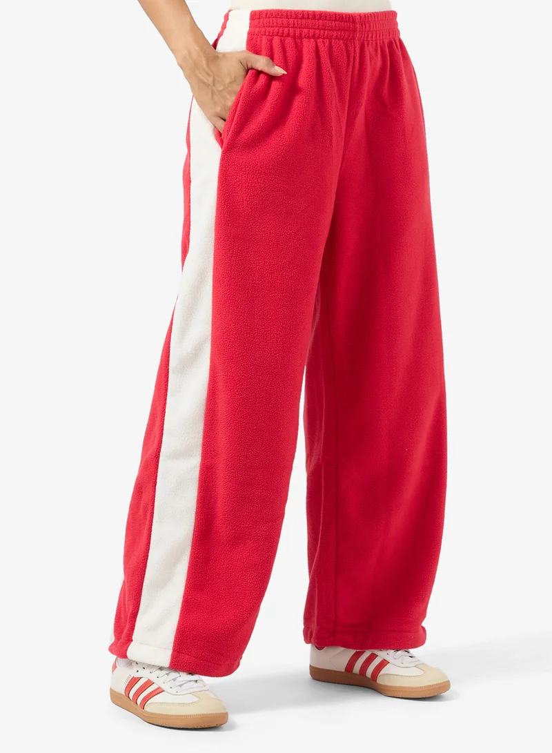 Ginger Zip Up Fleece Colorblock Tracksuit