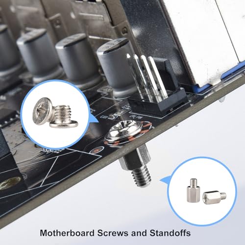 WLXTREE NVMe M.2 SSD Standoff and Mounting Screws Kit for Asus ASRock Gigabyte MSI Motherboards, for Laptop PC Repair & DIY, 36pcs - Image 5