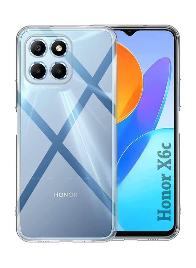 Honor X6c Shock Proof Case Cover - Ultra Clear, Durable & Accurate Cut-outs - Scratch, Dust & Smudge Protection - Transparent Silicon Back Cover for Honor X6c - Image 1
