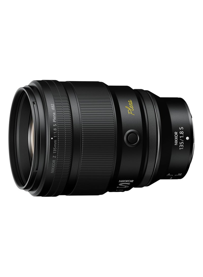 Nikon NIKKOR Z 135mm f/1.8 S Plena Lens – Premium Full-Frame Telephoto Prime for Z-Mount Mirrorless Cameras, Ideal for Portraits, Weddings & Fine Art black - Image 1