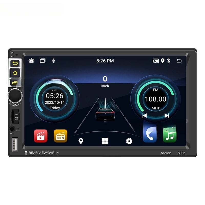Cross-border smart 7-inch Android large-screen GPS navigator wireless CarPlay HD reversing video 7 inch 1+16G Standard - Image 5