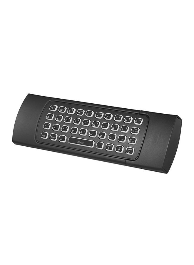 NIBEMINENT Wireless Keyboard Remote Control For Smart TV Black
