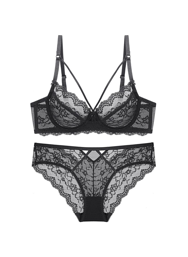 Loquat Squality Women's Underwear Set Black - Image 1