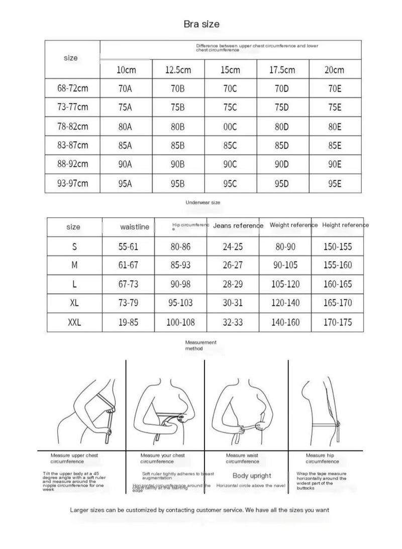 Loquat Squality Women's Underwear Set Black - Image 2