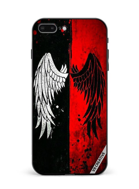 Protective Case Cover For Apple iPhone 7 Plus/8 Plus Wings Design Multicolour
