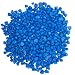 TACOLO Blue Pebbles for Crafts 09 Pound Natural Polished Aquarium Gravel Decorative Pebbles for Indoor Plants Turtle Tank Vase Succulents Cactus Garden Landscaping - Image 1
