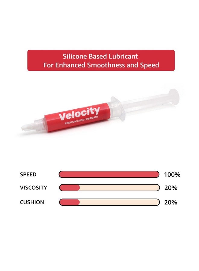 Cubelelo Cubelelo Premium Silicone Velocity 5ml Cube Lubricant | High-Speed Puzzle Cube Lube | Long-Lasting Smoothness | Compatible with every cube  - Image 2