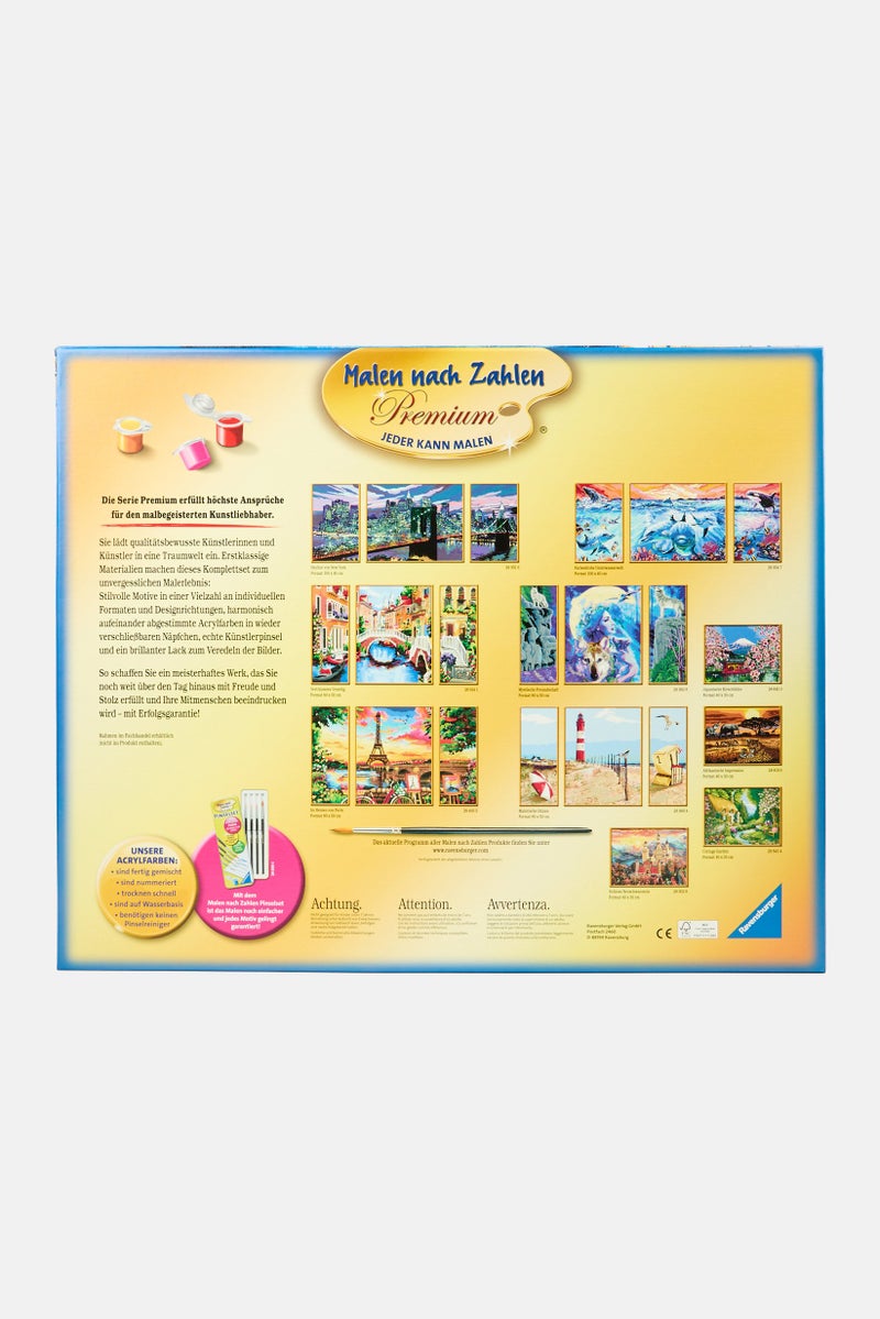 Ravensburger 3 Pcs Picturesque Dunes Paint By Numbers Kits, Teal Blue Combo  - Image 2