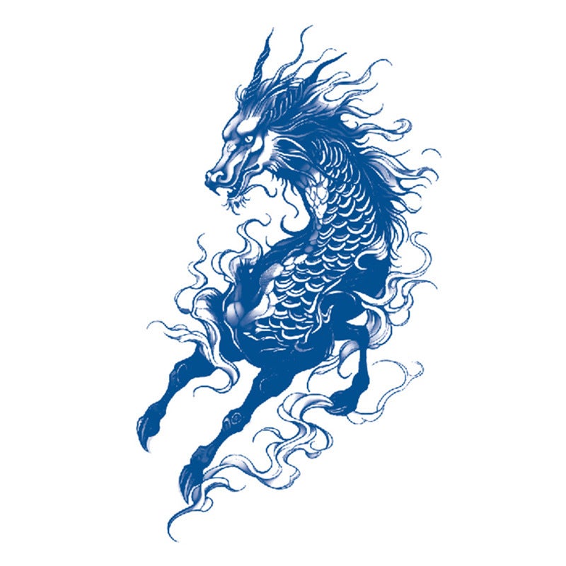 New Herbal Tattoo Stickers Imitation Tattoo Non-Reflective Waterproof Juice Tattoo Stickers Manufacturers A Generation Of Hair - Image 1