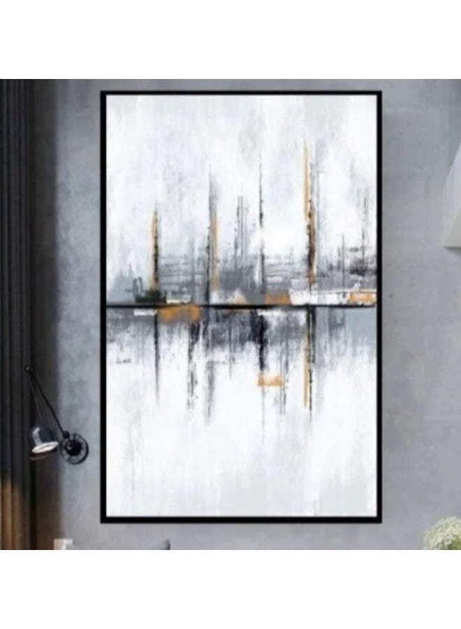 لوحات جداريه لتزين منزلك مقاس 90*60برواز اسود