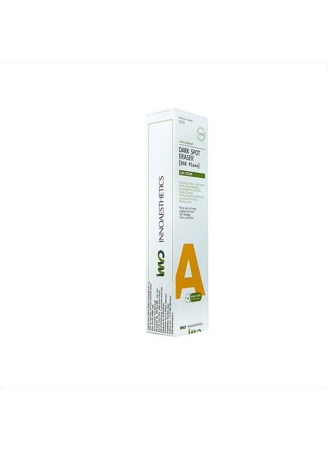 INNOAESTHETICS Dark Spot Eraser 24H Cream by Innoaesthetic [DSE Plus+] Daily Treatment for Facial Brown Spots  - Image 2