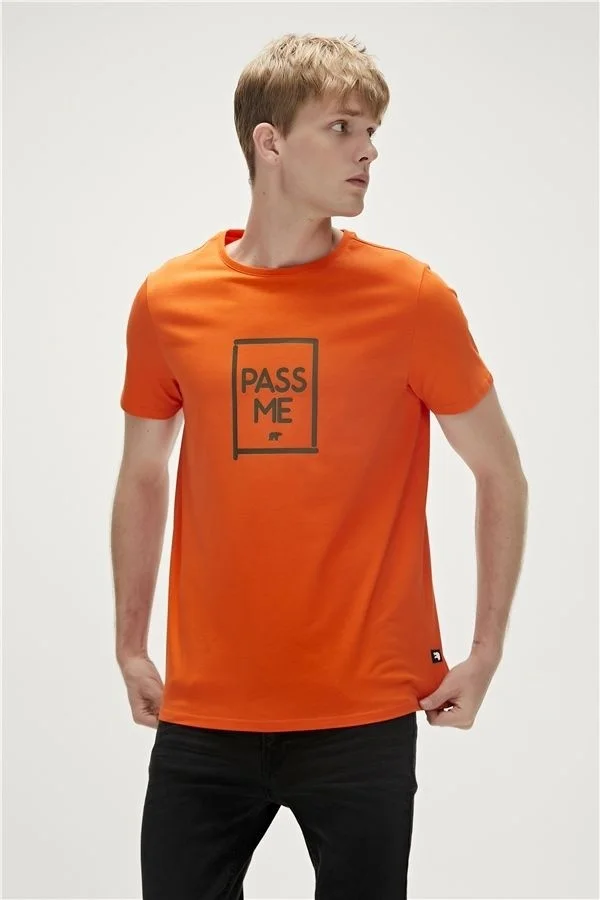 باد بير Pass Me Men's T-Shirt Orange 23.01.07.022