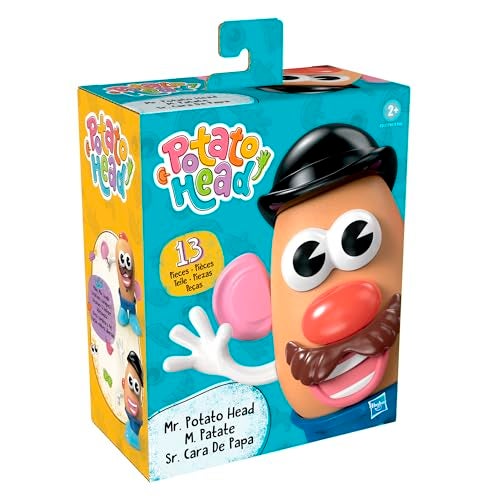 Mr. Potato Head Potato Head Classic Toy For Kids Ages 2 and Up,Includes 13 Parts and Pieces to Create Funny Faces - Image 4