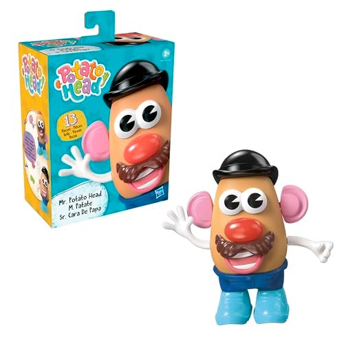 Mr. Potato Head Potato Head Classic Toy For Kids Ages 2 and Up,Includes 13 Parts and Pieces to Create Funny Faces - Image 3
