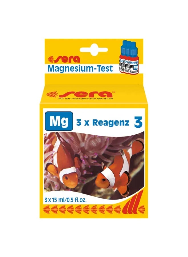 Sera سيرا اختبار المغنيسيوم (Mg) - كاشف 3 عبوة إعادة تعبئة - 3x15 مل [الحجم - 45 مل]