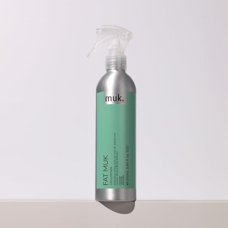 MUK. Fat Volumiser - Hair Volumizer Weightless Thickening volumizer Fine Hair, Adds Shine, Strength & Body. Ideal for Styling & Root Lift, 250ml - Image 2