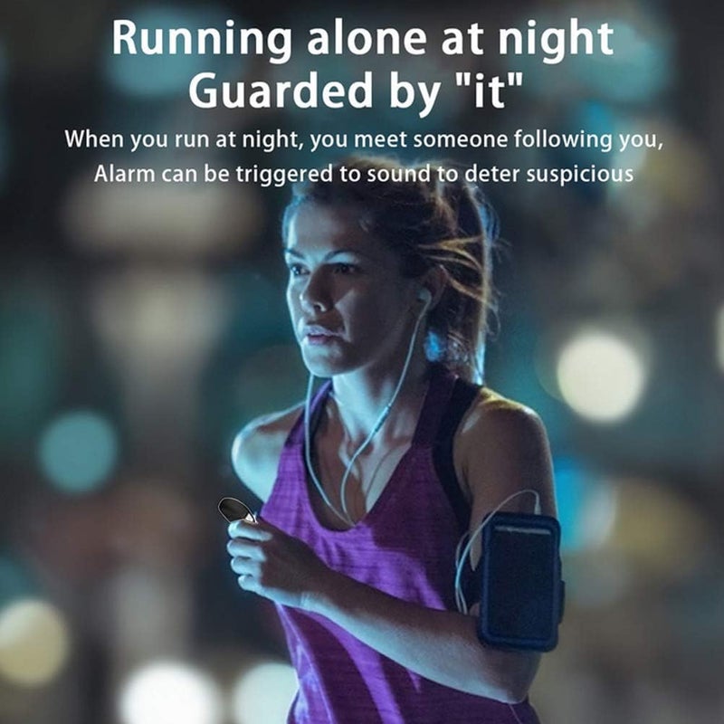 klarako 1pcs Personal Alarm Security Alarm Key Chain Mini Siren Alarm Emergency Safety Key Chain with 130dB Alarm Sound for Women Girl Kid Elderly Student - Image 3