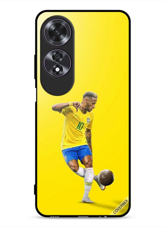 Covernex Oppo A60 Protective Case Cover Neymar With Football - Image 1