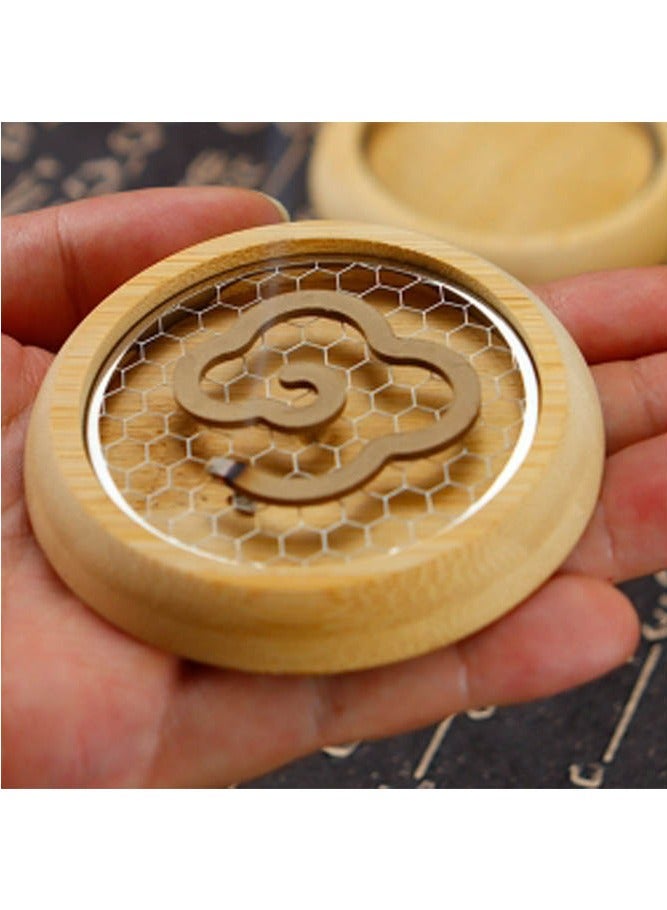 INSENSE Bamboo incense burner, incense burner, household indoor incense burner - Image 4
