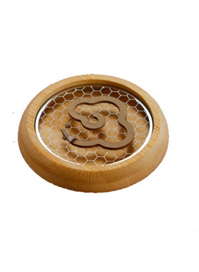 INSENSE Bamboo incense burner, incense burner, household indoor incense burner - Image 2
