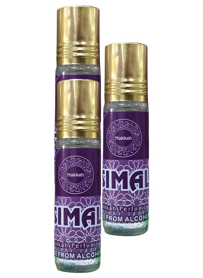 بيرفيومز 3 قطع زيت عطري سيمال مكة 12 مل - Image 1