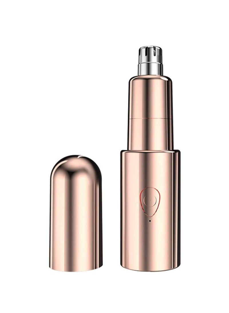 SYOSI Mini Nose Hair Trimmer, Small Unisex Electric Nose Hair Trimmer, Self-use Nostril Ear Hair Removal Instrument, Efficient Trimming Painless Rechargeable Face Hair Remover - Image 1