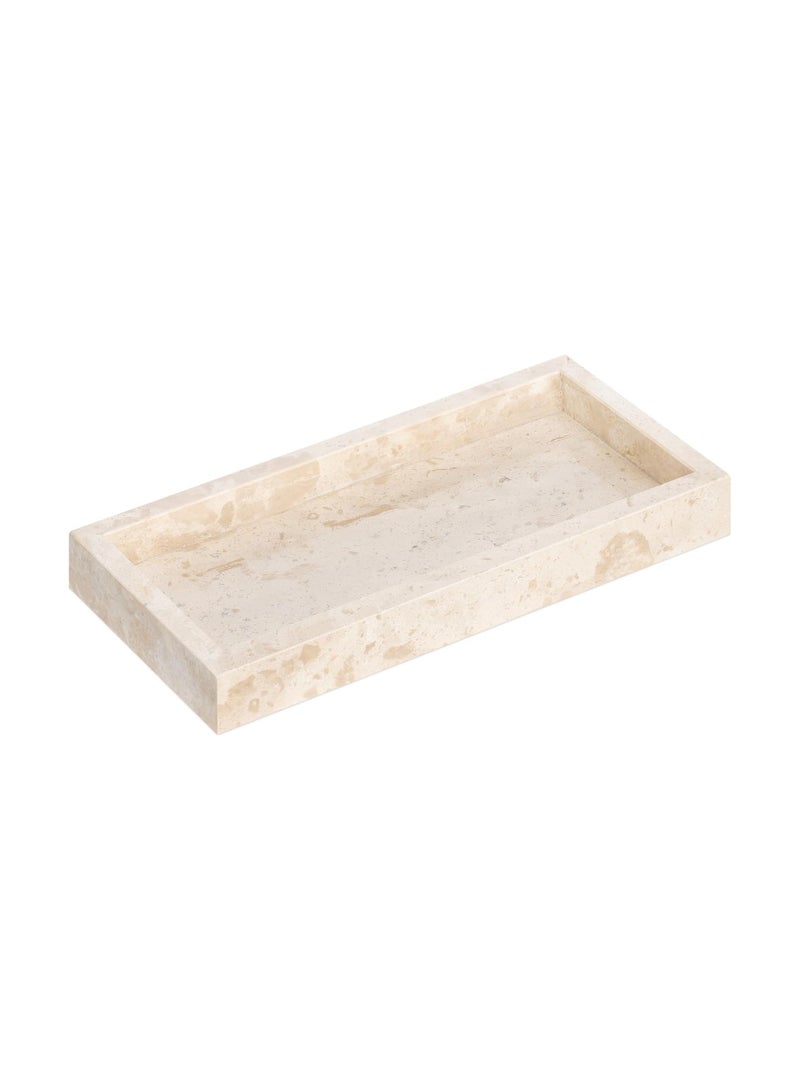 Travertine Stone Beige Jewelry tray size 25x12x4cm - Image 4