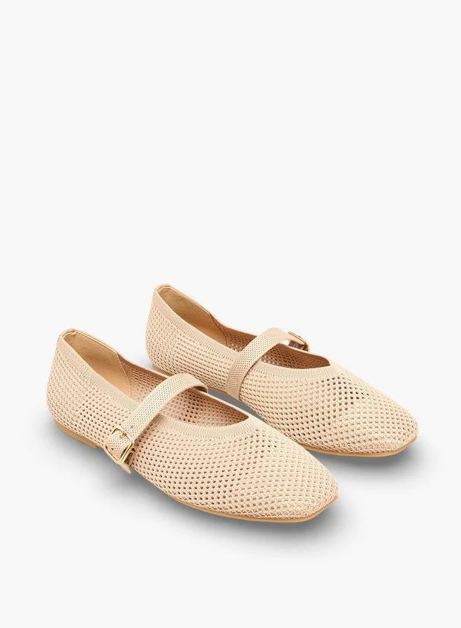 سيليست Women Buckle Closure Mary Jane Shoes