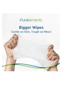 Pure Elements Purelements - Natural 99.9% Water Wipes - Pack of 12 - 768pcs  - Image 4