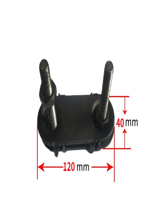 UXOWOXU 5PCS 120mm Rubber Sheets Conveyor Belt Screw Fasteners - Silicone Rubber Sheets Screw Fasteners - Image 4